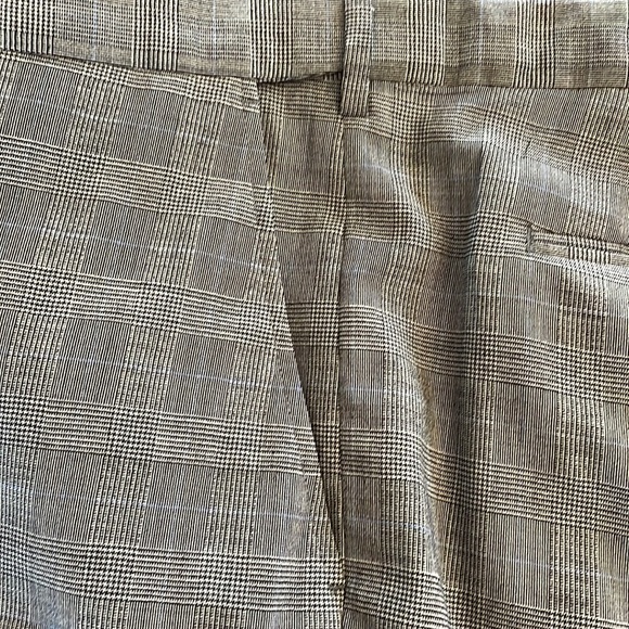 LANDS END 38 x 30 men’s wool stretch classic transitional fit pants with cuffs - Picture 14 of 15